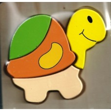 Wooden Block Turtle Puzzle